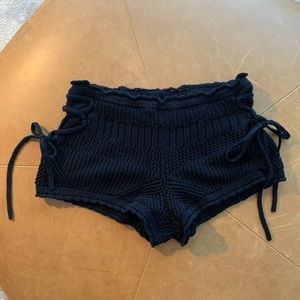 Guess Black Knit Shorts. Size XS.